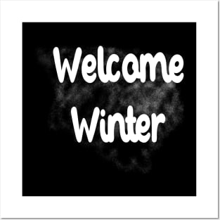 Welcome Winter Posters and Art